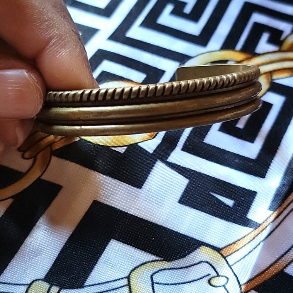 BRASS CUFF BRACELET NWOT